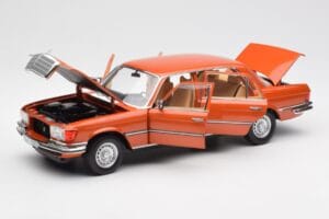 Mercedes 450 SEL 6.9 W116 Oranžový Metallic Norev 1:18 183459 Kov – obrázek 2 z 8