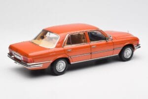 Mercedes 450 SEL 6.9 W116 Oranžový Metallic Norev 1:18 183459 Kov – obrázek 3 z 8