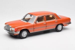 Mercedes 450 SEL 6.9 W116 Oranžový Metallic Norev 1:18 183459 Kov