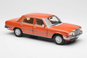 Mercedes 450 SEL 6.9 W116 Oranžový Metallic Norev 1:18 183459 Kov – obrázek 6 z 8
