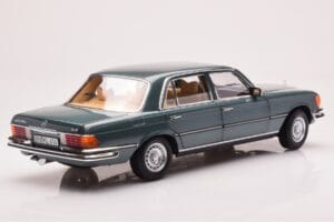 Mercedes 450 SEL 6.9 W116 Petrol Metalická Norev 1:18 183974 Kov – obrázek 3 z 8