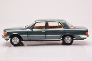 Mercedes 450 SEL 6.9 W116 Petrol Metalická Norev 1:18 183974 Kov – obrázek 4 z 8