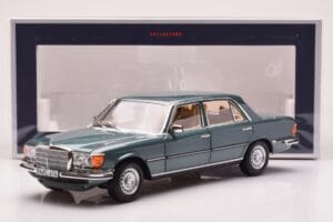 Mercedes 450 SEL 6.9 W116 Petrol Metalická Norev 1:18 183974 Kov – obrázek 8 z 8