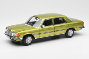 Mercedes 450 SEL W116 Citrus Zelený Edice Dealer Norev 1:18 B66040683 Kov