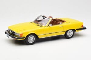 Mercedes 450SL R107 Žlutý US Version Norev 1:18 183727 Kov