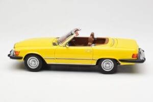Mercedes 450SL R107 Žlutý US Version Norev 1:18 183727 Kov – obrázek 5 z 9