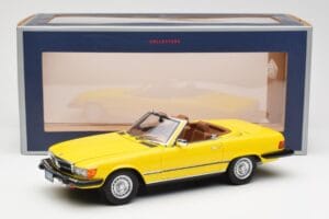 Mercedes 450SL R107 Žlutý US Version Norev 1:18 183727 Kov – obrázek 9 z 9