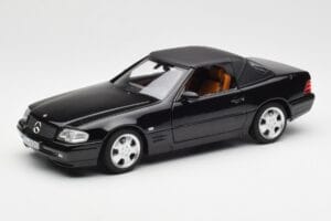 Mercedes SL 500 R129 Černý Norev 1:18 183750 Kov – obrázek 3 z 10