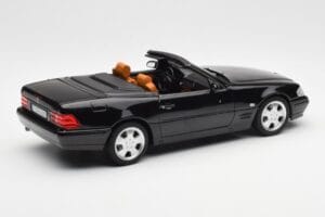 Mercedes SL 500 R129 Černý Norev 1:18 183750 Kov – obrázek 4 z 10
