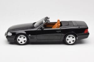 Mercedes SL 500 R129 Černý Norev 1:18 183750 Kov – obrázek 5 z 10