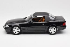 Mercedes SL 500 R129 Černý Norev 1:18 183750 Kov – obrázek 6 z 10