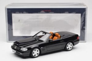 Mercedes SL 500 R129 Černý Norev 1:18 183750 Kov – obrázek 10 z 10