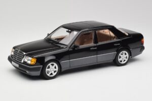 Mercedes 500E W124 Černý Limitovaná Edice Norev 1:18 183949 Kov