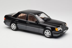 Mercedes 500E W124 Černý Limitovaná Edice Norev 1:18 183949 Kov – obrázek 6 z 12