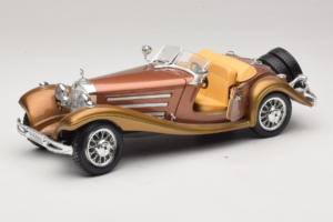 Mercedes 500K Roadster Měděný Metallic Bburago 1:18 3020-P1 Kov – obrázek 2 z 8