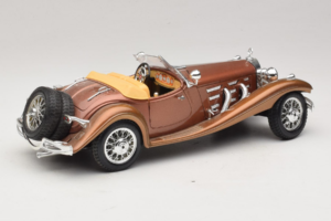 Mercedes 500K Roadster Měděný Metallic Bburago 1:18 3020-P1 Kov – obrázek 3 z 8