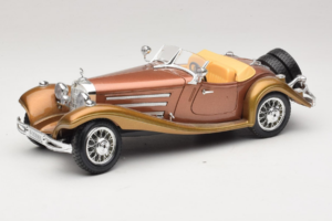 Mercedes 500K Roadster Měděný Metallic Bburago 1:18 3020-P1 Kov