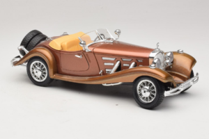 Mercedes 500K Roadster Měděný Metallic Bburago 1:18 3020-P1 Kov – obrázek 6 z 8
