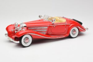 Mercedes 500K Special Roadster Červený Maisto 1:18 56058 Kov
