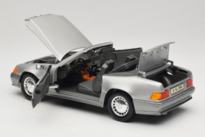 Mercedes 500SL R129 Stříbrný Tchibo 1:18 TC001 Kov – obrázek 5 z 8