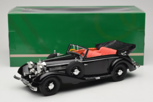 Mercedes 540K Kabriolet Černý Cult Models 1:18 CML184-1 Kov – obrázek 6 z 6