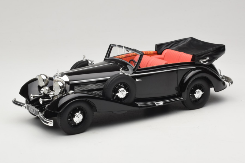Mercedes 540K Kabriolet Černý Cult Models 1:18 CML184-1 Kov