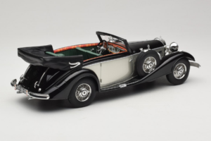 Mercedes 540K Kabriolet Černý Stříbrný Cult Models 1:18 CML184-3 Kov – obrázek 2 z 6