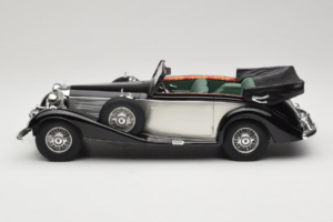 Mercedes 540K Kabriolet Černý Stříbrný Cult Models 1:18 CML184-3 Kov – obrázek 3 z 6