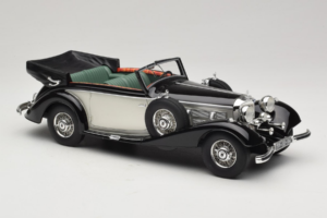 Mercedes 540K Kabriolet Černý Stříbrný Cult Models 1:18 CML184-3 Kov – obrázek 4 z 6