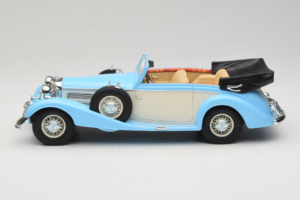 Mercedes 540K Kabriolet Modrý Bílý Cult Models 1:18 CML184-2 Kov – obrázek 3 z 6
