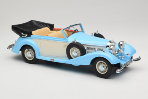 Mercedes 540K Kabriolet Modrý Bílý Cult Models 1:18 CML184-2 Kov – obrázek 4 z 6