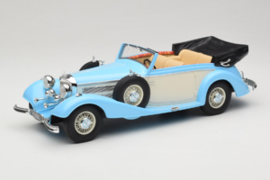 Mercedes 540K Kabriolet Modrý Bílý Cult Models 1:18 CML184-2 Kov