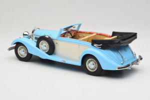 Mercedes 540K Kabriolet Modrý Bílý Cult Models 1:18 CML184-2 Kov – obrázek 5 z 6