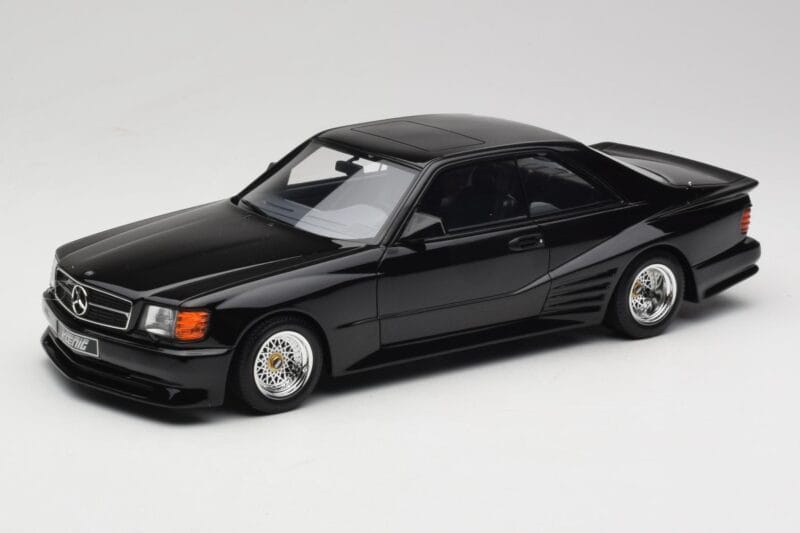 Mercedes 560 SEC W126 Koenig Černý Otto 1:18 OT1134 Pryskyřice