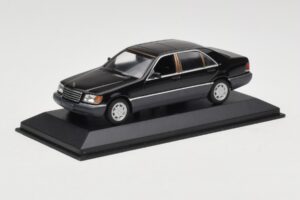 Mercedes 600 SEL W140 Black Metallic Minichamps 1:43 940035400 Kov – obrázek 2 z 4