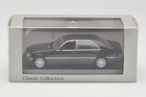 Mercedes 600 SEL W140 Black Metallic Minichamps 1:43 940035400 Kov – obrázek 4 z 4