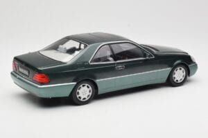 Mercedes 600 SEC W140 Coupe Green Metallic KK-Scale 1:18 KKDC180343 Kov – obrázek 2 z 6