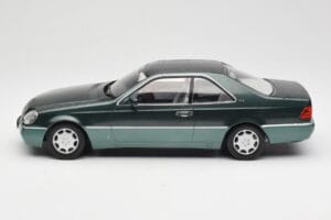 Mercedes 600 SEC W140 Coupe Green Metallic KK-Scale 1:18 KKDC180343 Kov – obrázek 3 z 6