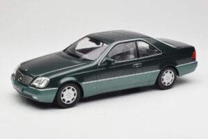Mercedes 600 SEC W140 Coupe Green Metallic KK-Scale 1:18 Mercedes 600 SEC W140 Coupe Green Metallic KK-Scale 1:18 KKDC180343 Kov