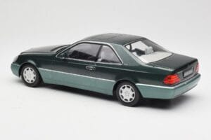 Mercedes 600 SEC W140 Coupe Green Metallic KK-Scale 1:18 KKDC180343 Kov – obrázek 5 z 6