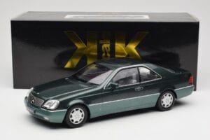 Mercedes 600 SEC W140 Coupe Green Metallic KK-Scale 1:18 KKDC180343 Kov – obrázek 6 z 6