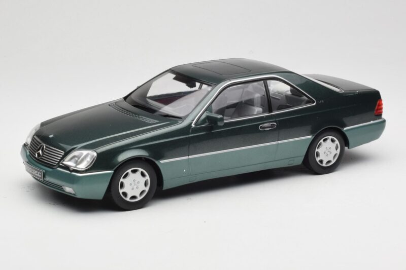 Mercedes 600 SEC W140 Coupe Green Metallic KK-Scale 1:18 KKDC180343 Kov