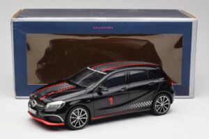 Mercedes A-Class W176 AMG Černý Norev 1:18 183596 Kov – obrázek 8 z 8