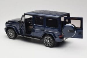 Mercedes AMG G 63 L W465 Tmavě Modrý Norev 1:18 B66960663 Kov – obrázek 5 z 8