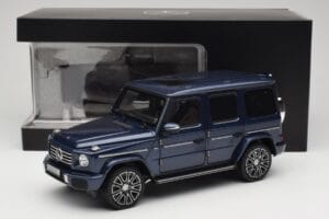 Mercedes AMG G 63 L W465 Tmavě Modrý Norev 1:18 B66960663 Kov – obrázek 8 z 8