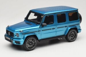 Mercedes AMG G63 W463 Hyper Blue Magno GT Spirit 1:18 GT925 Pryskyřice