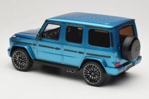 Mercedes AMG G63 W463 Hyper Blue Magno GT Spirit 1:18 GT925 Pryskyřice – obrázek 5 z 6