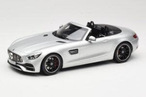 Mercedes AMG GT C Roadster R190 Stříbrný Norev 1:18 183453 Kov