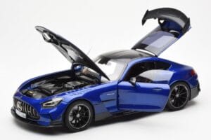 Mercedes AMG GT C190 Black Series Modrý Metallic Norev 1:18 183908 Kov – obrázek 2 z 8