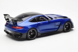 Mercedes AMG GT C190 Black Series Modrý Metallic Norev 1:18 183908 Kov – obrázek 3 z 8